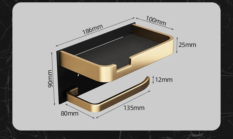 Support papier toilette